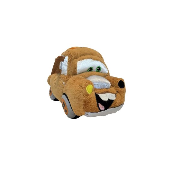 Disney Store Tow Mater CARS 7" Mini Stuffed Plush Brown Car Disney Pixar FS - Picture 1 of 10